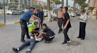 Aydın'da Yol Uygulamasında Polisi Isıran Şahıs Gözaltına Alındı