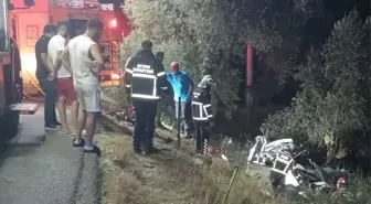 Çine'de Otomobil Şarampole Devrildi: 2 Ölü, 1 Yaralı