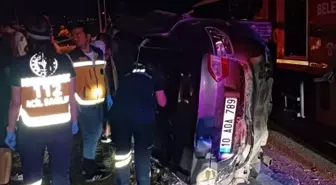 Çanakkale'de Otomobil Devrildi: Sürücü Yaralandı