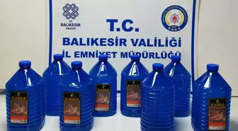 Ayvalık'ta Kaçak Alkol Operasyonu: 40 Litre Ele Geçirildi