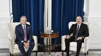 Azerbaycan Cumhurbaşkanı Aliyev, ABD Enerji Temsilcisi ile Görüştü