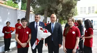 Azerbaycan'da Bakü Türk Anadolu Lisesinin yeni yerleşkesi törenle açıldı
