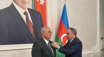 Kamu Başdenetçisi Mehmet Akarca'ya Azerbaycan'dan Ödül
