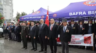 Bafra'da 19 Eylül Gaziler Günü Töreni Düzenlendi