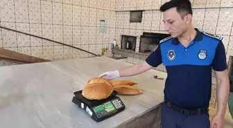 Bafra'da Zabıta Ekiplerinden Fırın Denetimi