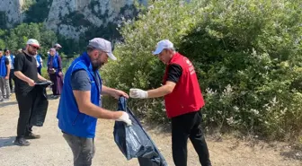 Bafra'da Doğa Temizliği Yapıldı