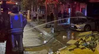 Bahçelievler'de Otomobil Tamirhanesinde Patlama: Yangın Çıktı