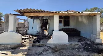 Kırıkkale'de Çoban Evinde Yangın Çıktı