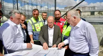Silivrikapı Spor Köyü İnşaatında İncelemeler