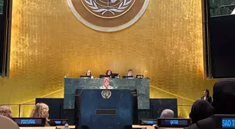 Bakan Göktaş, Dördüncü Dünya Kadın Konferansı Genel Kurul Üst Düzey Toplantısı'nda konuştu Açıklaması