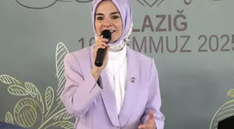 Bakan Göktaş, Elazığ'da 'Şehrin Kadınları ile Nesilden Nesile Aile' programında konuştu Açıklaması