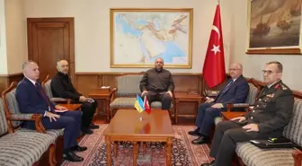 Milli Savunma Bakanı Güler, Ukrayna'lı Yetkili ile Görüştü