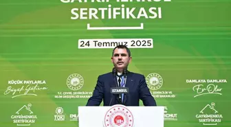 Bakan Kurum, Gayrimenkul Sertifikası tanıtım toplantısında konuştu Açıklaması