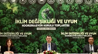 Bakan Kurum, İklim Değişikliği ve Uyum Koordinasyon Kurulu toplantısında konuştu Açıklaması
