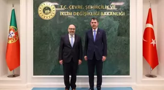 Bakan Kurum, Portekizli Mevkidaşıyla Deprem Bölgesindeki Çalışmaları Değerlendirdi
