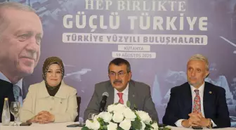 Bakan Tekin, Kütahya'da 'Türkiye Yüzyılı Buluşmaları' programında konuştu Açıklaması