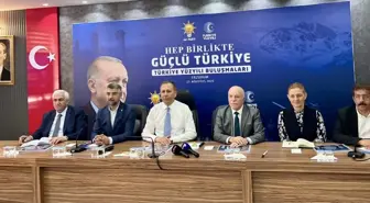Bakan Yerlikaya, Erzurum'da Esnaf ve Partililerle Buluştu