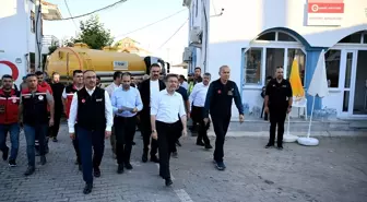 Tarım ve Orman Bakanı Yumaklı, Yangın Bölgesinde İncelemelerde Bulundu