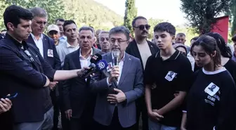 Bakan Yumaklı, şehit orman işçisi için düzenlenen cenaze töreninde konuştu Açıklaması
