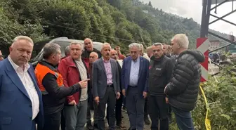 Rize'de Sağanak Yağışın Etkileri: Bakan Uraloğlu ve Bak'tan Açıklamalar