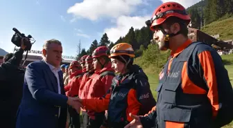 Bakanlar Uraloğlu ve Bak, ulaşıma açılan Ayder Yaylası'nda konuştu Açıklaması