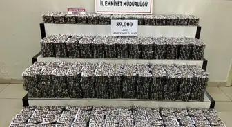 Burhaniye'de Uyuşturucu Operasyonu: 89 Bin Hap Ele Geçirildi