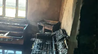 Balıkesir'de Müstakil Evde Yangın Çıktı