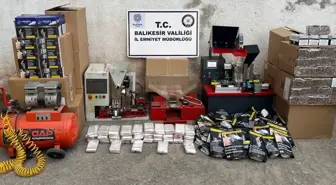 Edremit'te Kaçak Tütün Operasyonu: Çok Sayıda Malzeme Ele Geçirildi