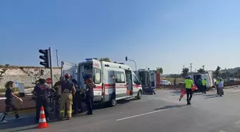 Balıkesir'de otomobil-kamyon çarpışmasında 1 ölü, 1 yaralı
