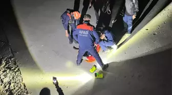 Burdur'da Baraj Kenarında Düşen Kişi Kurtarıldı