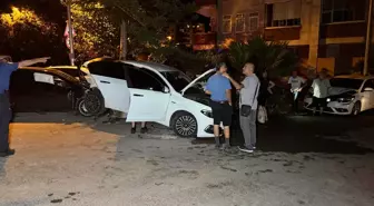 Bartın'da Alkollü Sürücünün Kaza Yaptığı Anlar