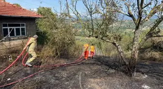 Bartın'da Anız Yangını Kontrol Altına Alındı