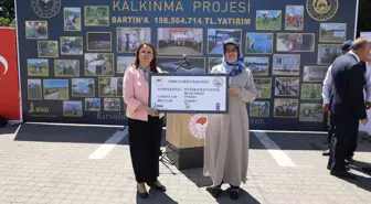 Bartın'da Kırsal Kalkınma Projesi Kapsamında Makine Dağıtım Töreni Düzenlendi
