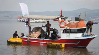 Dünya Çevre Günü'nde Başiskele'de Denizde Temizlik Etkinliği