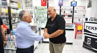 Başkan Büyükkılıç, Yeraltı Çarşısı'nda Esnafı Ziyaret Etti