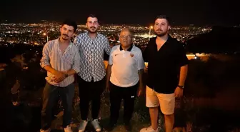 Büyükkılıç'tan Ali Dağı'nda Gece Yürüyüşü