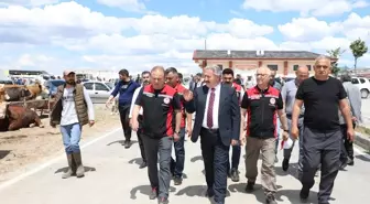 Melikgazi'de Kurban Pazarı Hazırlıkları Tamamlandı