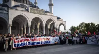 Filistin'e Destek İçin Başkentte Basın Açıklaması