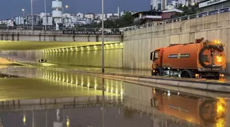 Başkentte kısa süreli sağanak etkili oldu