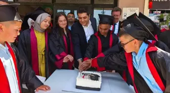 Başmakçı'da mezuniyet töreni yapıldı