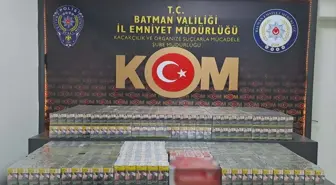 Batman'da Tankerde 4 Bin 600 Paket Kaçak Sigara Ele Geçirildi