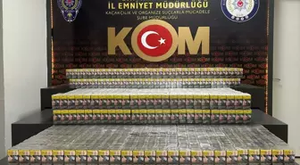 Batman'da 5 Bin 240 Paket Gümrük Kaçağı Sigara Ele Geçirildi