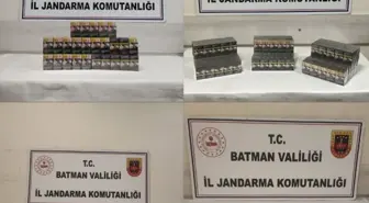 Hasankeyf'te Gümrük Kaçağı 600 Paket Sigara Ele Geçirildi