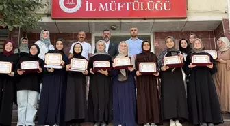 Batman'da Hafızlık Eğitimini Tamamlayan 55 Öğrenciye İcazet