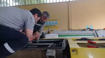 Batman'da Halk Otobüslerinin Klimaları Bakımda