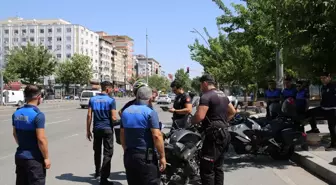 Batman'da Motosiklet Sürücülerine Yönelik Denetim Yapıldı