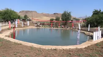Erzen Antik Kenti'ndeki Balıklı Göl, Restorasyonun Ardından Ziyarete Açıldı
