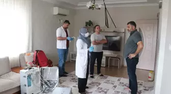 Batman'da Mobil Sağlık Ekibi Evde Diş Tedavisi Hizmeti Sunuyor
