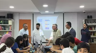 Batman İl Milli Eğitim Müdürü Ciğer, TÜGVA İcathane Öğrencileriyle Buluştu