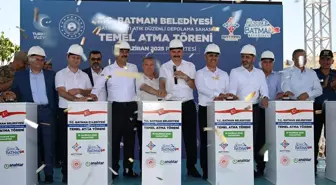 Batman'da Katı Atık Depolama Tesisi Temeli Atıldı